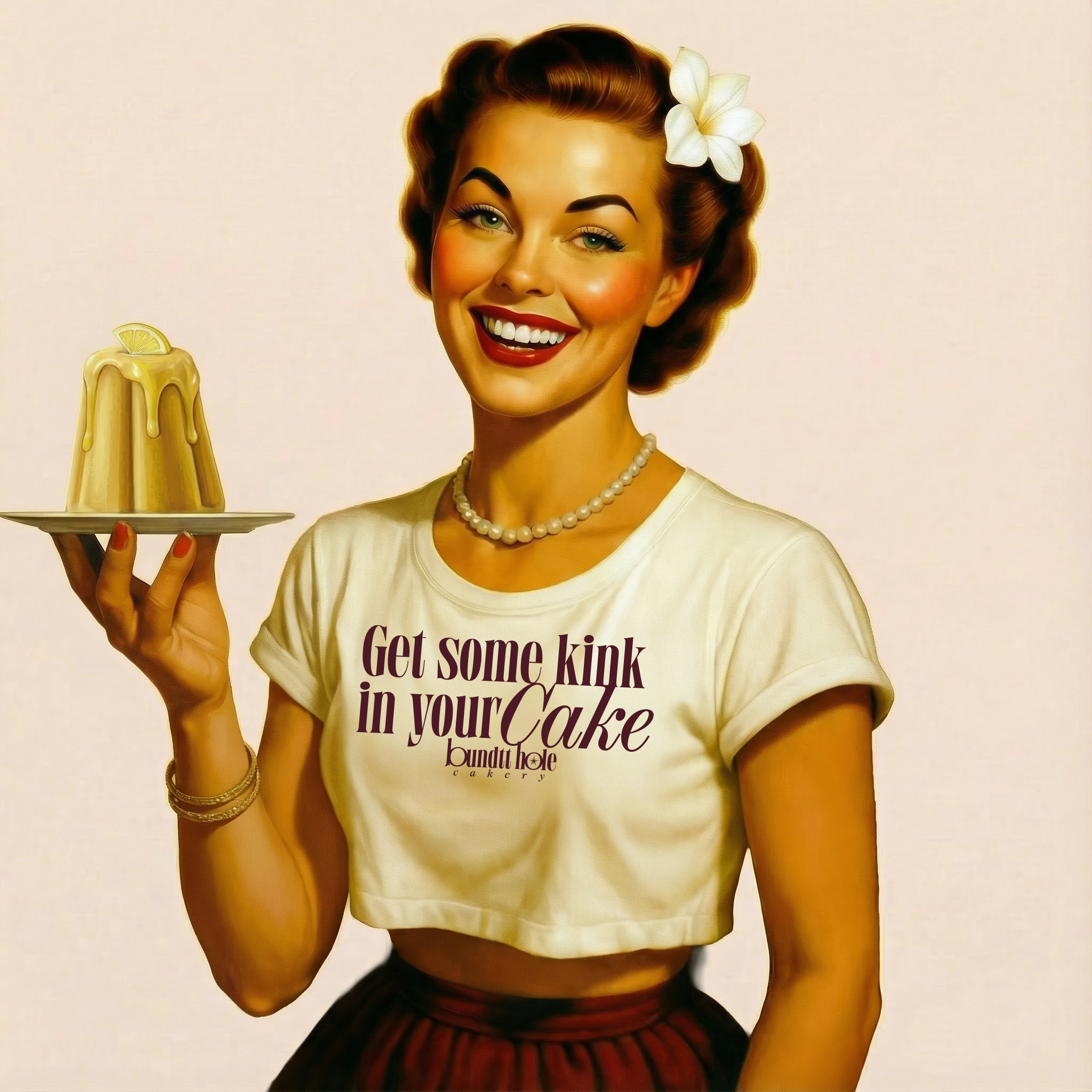 "Kink in your Cake" Crop Top